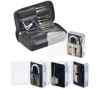 Kit de crochetage 30 pièces avec serrure dentraînement et étui [AGT]