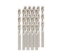 AGT Pack de 10 forets HSS avec revêtement titane - 6 mm