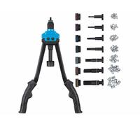 AGT Pince à riveter 40 cm pour inserts filetés avec 80 rivets