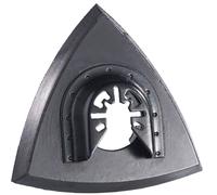 AGT Plateau de ponçage triangulaire pour outils multifonctions, 93 mm