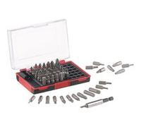 AGT Professional : Embouts de vissage en acier chrome-vanadium avec support magnétique - 61 pièces