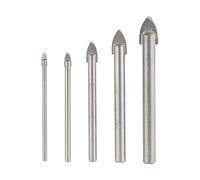 Forets sablés pour verre et carrelage - 4/5/6/8/10 mm [AGT Professional]