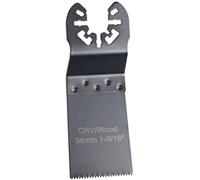 AGT Professional Lame de scie plongeante standard pour outils multifonctions, 34 mm, CRV