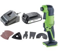 AGT Professional Outil multifonction sans fil 18V AW-18.osz- Pack