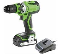 AGT Professional : Perceuse-visseuse sans fil AW-18.bs avec moteur sans balais, chargeur & batterie G