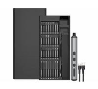 AGT Professional Tournevis électrique de précision rechargeable avec couple réglable / 64 embouts