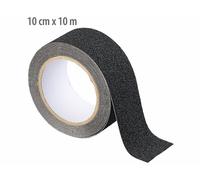 AGT Ruban adhésif antidérapant 10 cm x 10 m Noir