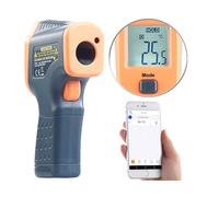 AGT Thermomètre infrarouge professionnel avec bluetooth et pointeur laser