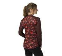 Agu Abstract Flower Essential Long Sleeve Jersey Rouge S Femme