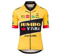 Agu Jumbo-visma Replica 2022 Short Sleeve Jersey Jaune XL Femme