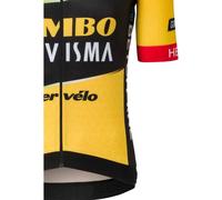 Agu Jumbo-visma Premium Replica 2023 Short Sleeve Jersey Jaune 2XL Homme
