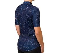 Agu Mini Flower Short Sleeve Jersey Bleu L Femme