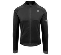 AGU veste de cyclisme d'hiver sport homme noir vélo hydrofuge VTT