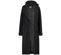 Veste imperméable long femme Agu Trench Coat Noir