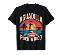 Aguadilla Porto Rico Tropical Beach City Travel T-Shirt