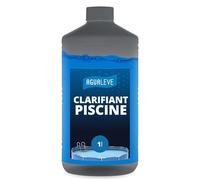 AGUALEVE® Clarifiant Piscine 1L | Formule Cristalline 2.0 pour Une Eau de Piscine Parfaite | Piscines, spas et pataugeoires | Qualité de Marque Made in Germany | pour 200 000 L d’Eau de pisci