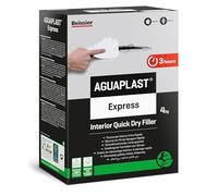 Aguaplast Express mastic en poudre pour la rénovation des murs carrelés dans des pièces humides comme salles de bains ou cuisines - 4kg