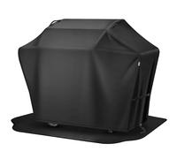 Aguegro Housse de barbecue de 132,1 cm et sous le tapis de gril, imperméable, résistante à la décoloration, anti-UV, housse de protection contre les intempéries pour barbecue à gaz, idéale pour