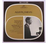 AGUSTIN ANIEVAS - rachmaninoff: concerto no. 2 / rhapsody on a theme of paganini LP