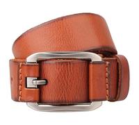 AGUTALITHIC Ceinture pour Hommes-Ceinturon en Cuir De Vachette Pleine Fleur Véritable Robuste avec Boucle à Griffe Anti-Rayures De 38Mm De Large-Idéal pour Un Usage Quotidien(130cm/51, Brown)