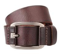 AGUTALITHIC Ceinture pour Hommes-Ceinturon en Cuir De Vachette Pleine Fleur Véritable Robuste avec Boucle à Griffe Anti-Rayures De 38Mm De Large-Idéal pour Un Usage Quotidien(140cm/55, Coffee)