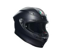 AGV - K6 S AGV E2206 MPLK, Casque Moto Intégral, Unisex, Noir Mat, S