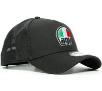 AGV 9Forty Trucker Snapback casquette, noir, Taille unique
