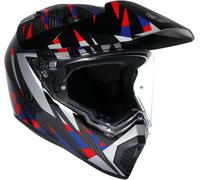 Casco Integrale AGV AX9 CARBON Steppa Carbon/Red/Blue