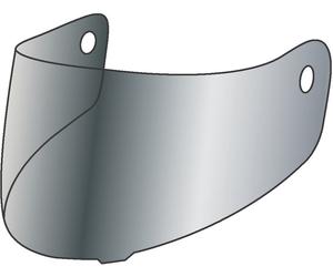 AGV AX9 Pinlock Visière, Argent d’iridium