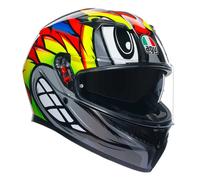 AGV – K3 2.6 Birdy – Rouge/Jaune/Noir – XL – unisexe