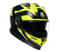 AGV K7 Glimpse casque intégral Mat/Noir/Jaune XS unisex