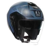 AGV Casque jet IRIDES Trieste mat bleu/gris Taille XS