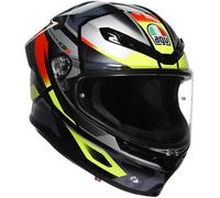 AGV Casque moto K6-S Erazer Black / Red / Yellow Fluo L