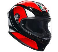 AGV Casque moto K6 S Hyphen Black / Red / White S