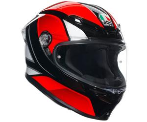 AGV Casque moto K6 S Hyphen Black / Red / White S
