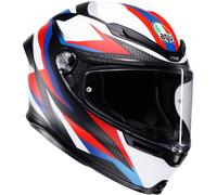 AGV Casque moto K6 S Timewarp Matt Black / Red / Blue S