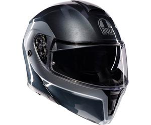 AGV Casque moto Streetmodular E2206 Levico Grey / Silver XXL