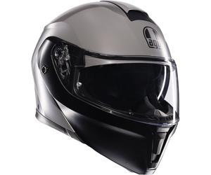 AGV Casque moto Streetmodular E2206 Resia Matt Grey / Black / Yellow Fluo L
