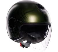AGV Eteres Andora Casque jet, noir-vert, taille M pour homme