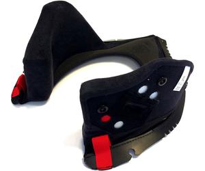 AGV Eteres, coussinets de joue XXL/30 mm Noir Noir