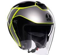 Agv Irides Davao E2206 Open Face Helmet Noir,Gris 2XL