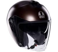AGV Irides Mono, casque à réaction M Bronze Mat Bronze Mat