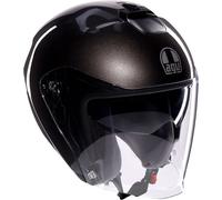 AGV Irides Mono, casque à réaction XS Gris Foncé Gris Foncé