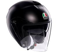 AGV Irides Mono, casque à réaction XS Noir Mat Noir Mat