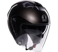AGV Irides Mono Casque jet, gris, Taille XL (61/62)