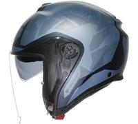 AGV IRIDES TRIESTE Jethelm matt blau-grau S
