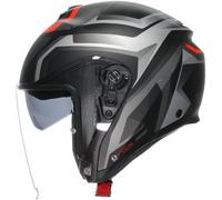 AGV IRIDES ZURIGO Jethelm matt schwarz-grau XL