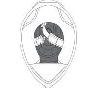 AGV K-1 S 2.0 Coussinets de couronne pour casque, taille L pour homme