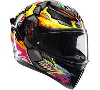 AGV K-1 S Bezzecchi 2023 Casque, multicolore, taille L pour homme