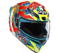 AGV K1 S Rossi Mugello 1999 S26, casque intégral S Bleu Clair/Rouge/Jaune Néon Bleu Clair/Rouge/Jaune Néon